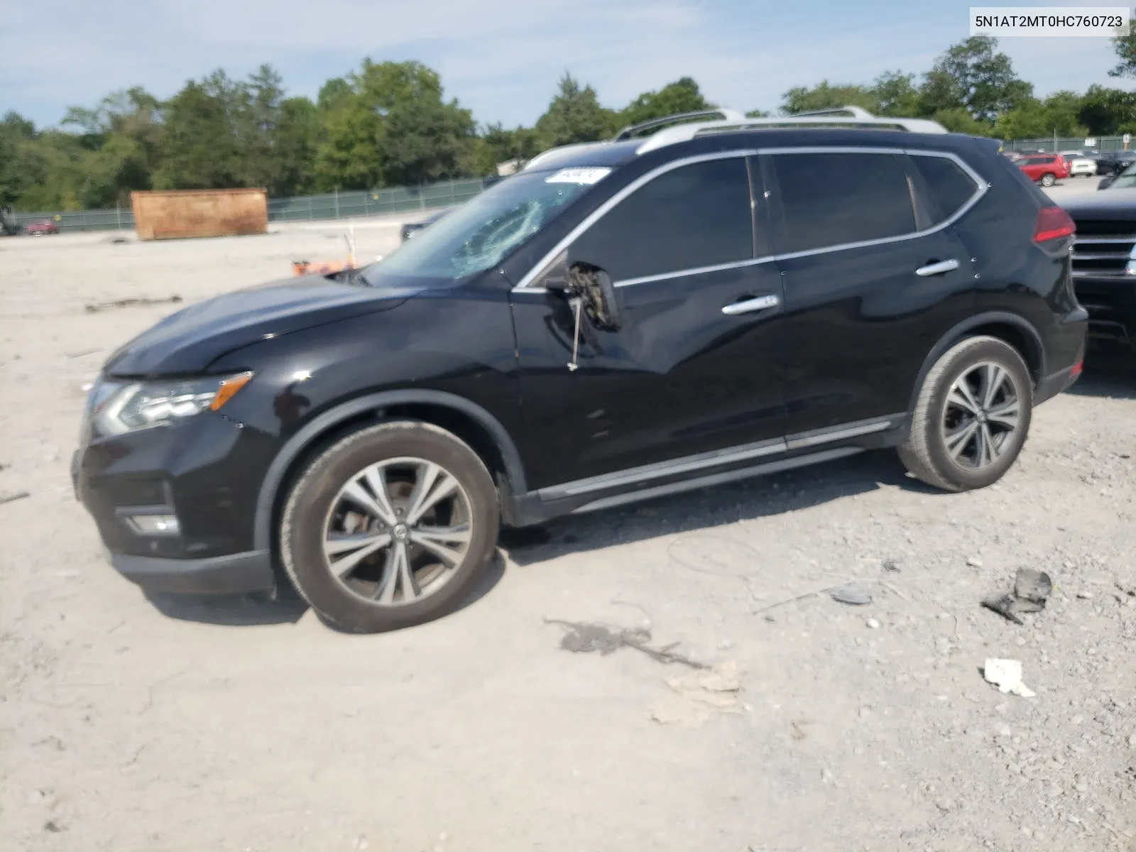 2017 Nissan Rogue S VIN: 5N1AT2MT0HC760723 Lot: 66791264