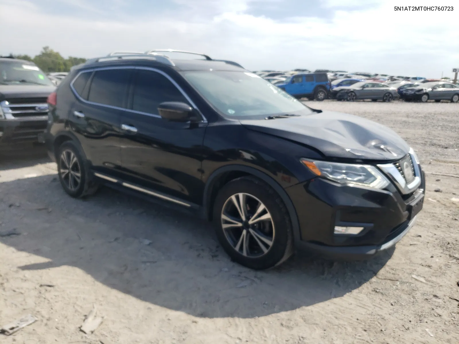 2017 Nissan Rogue S VIN: 5N1AT2MT0HC760723 Lot: 66791264