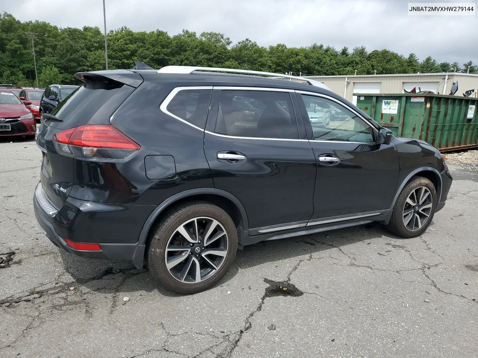 2017 Nissan Rogue S VIN: JN8AT2MVXHW279144 Lot: 66794904