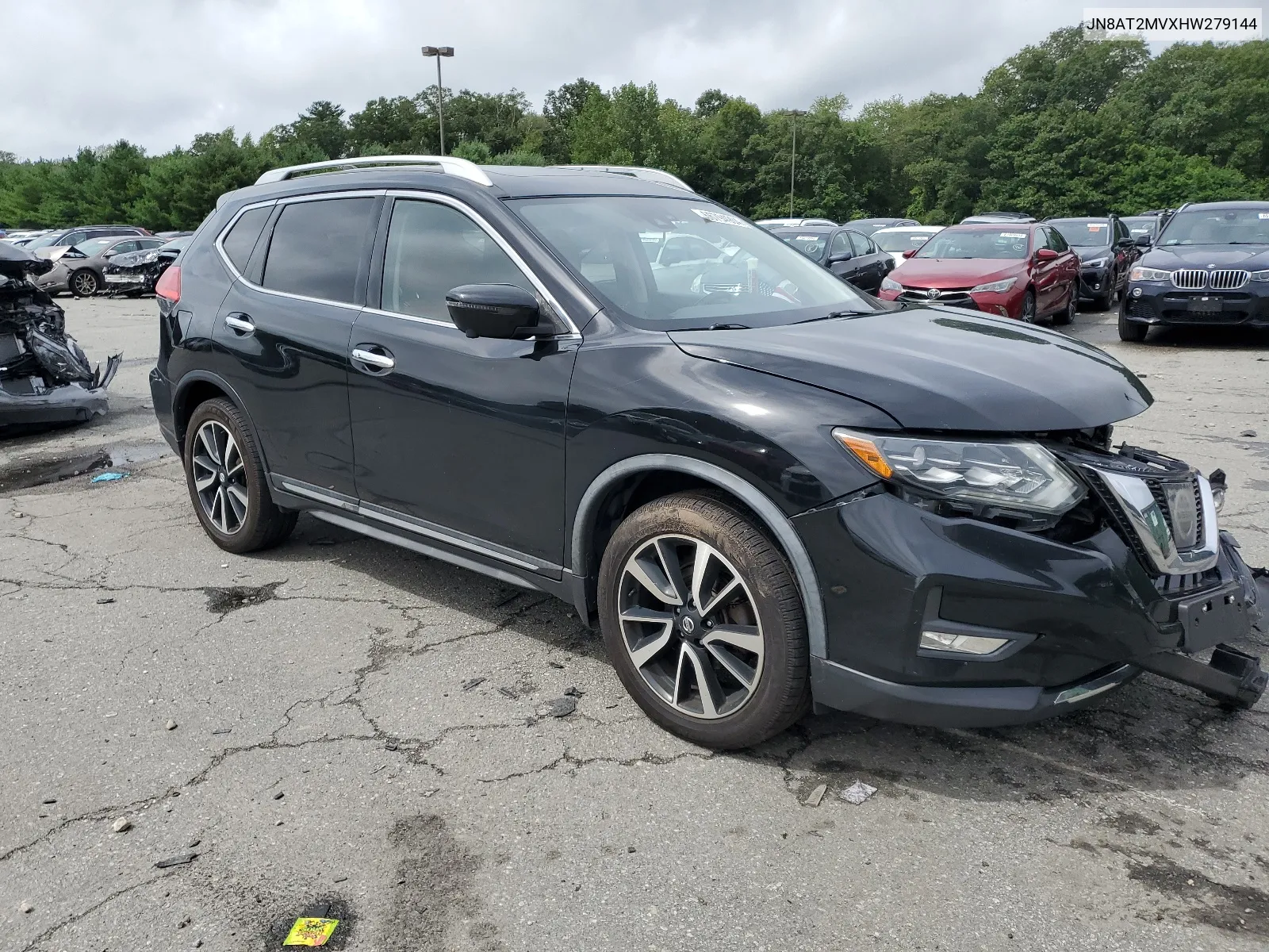 2017 Nissan Rogue S VIN: JN8AT2MVXHW279144 Lot: 66794904