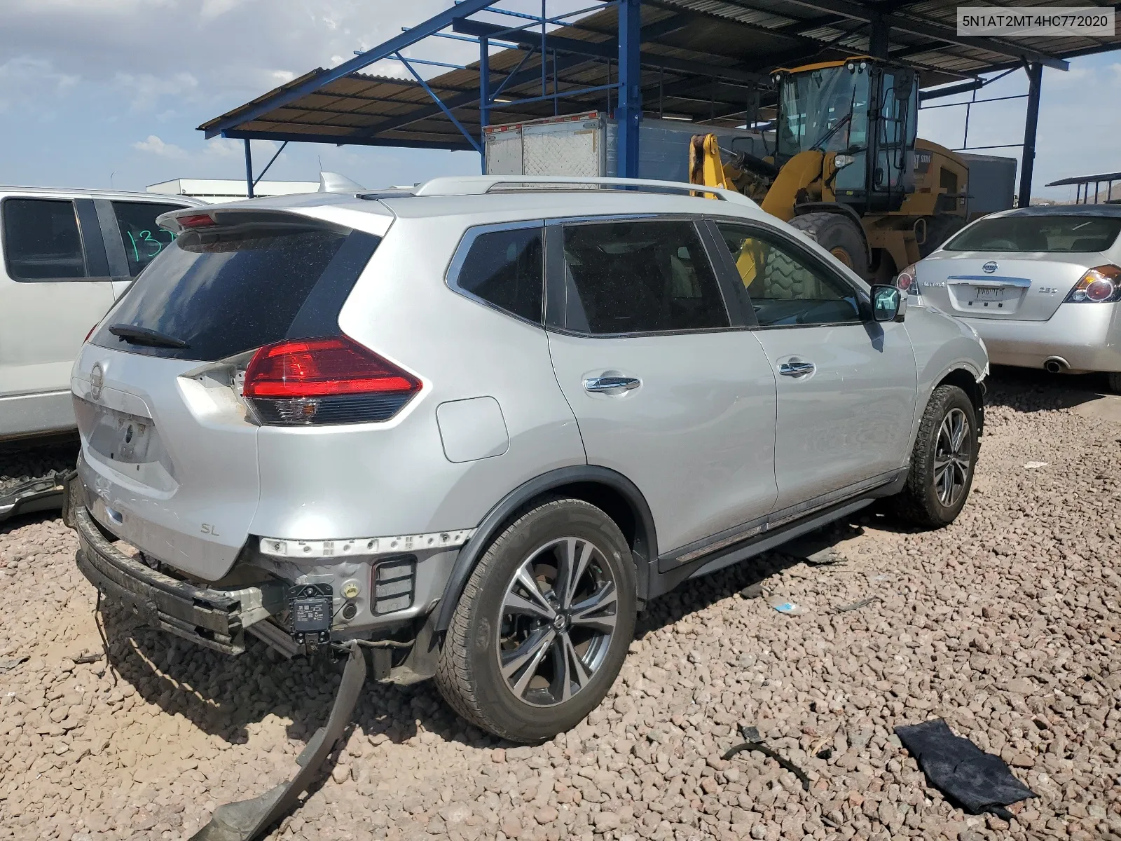 2017 Nissan Rogue S VIN: 5N1AT2MT4HC772020 Lot: 66934474