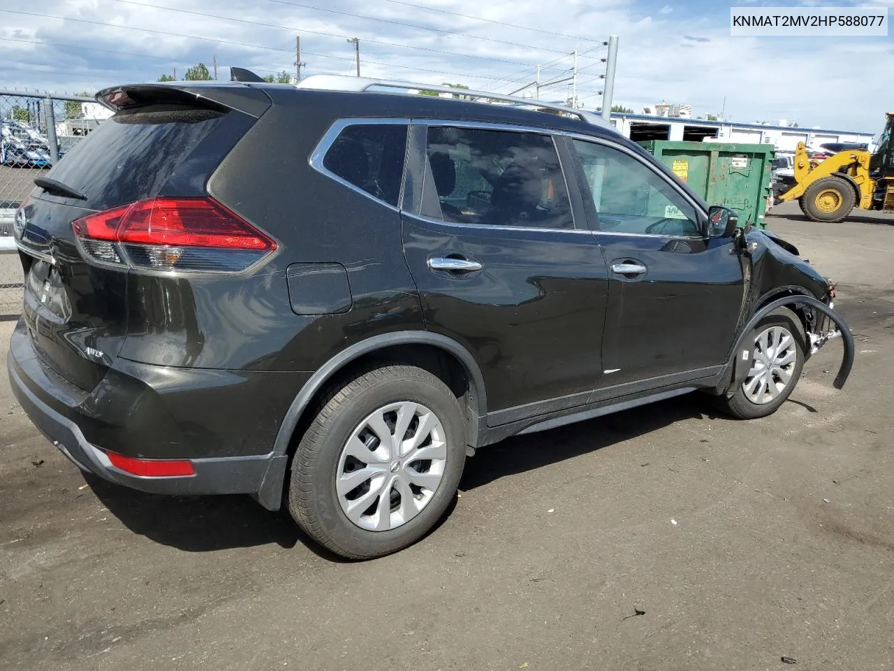 2017 Nissan Rogue S VIN: KNMAT2MV2HP588077 Lot: 66969364