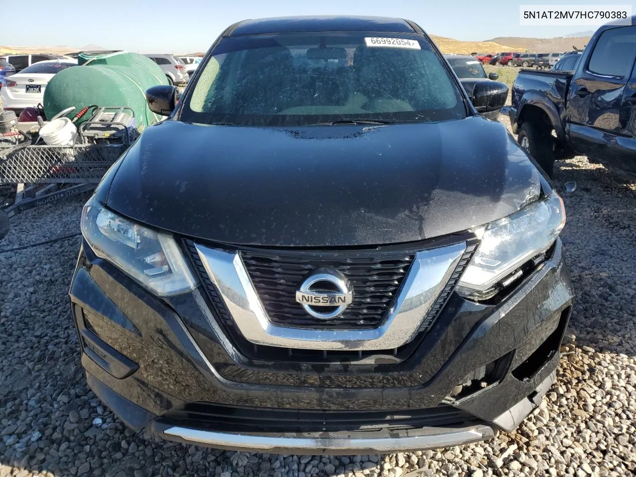 2017 Nissan Rogue Sv VIN: 5N1AT2MV7HC790383 Lot: 66992054