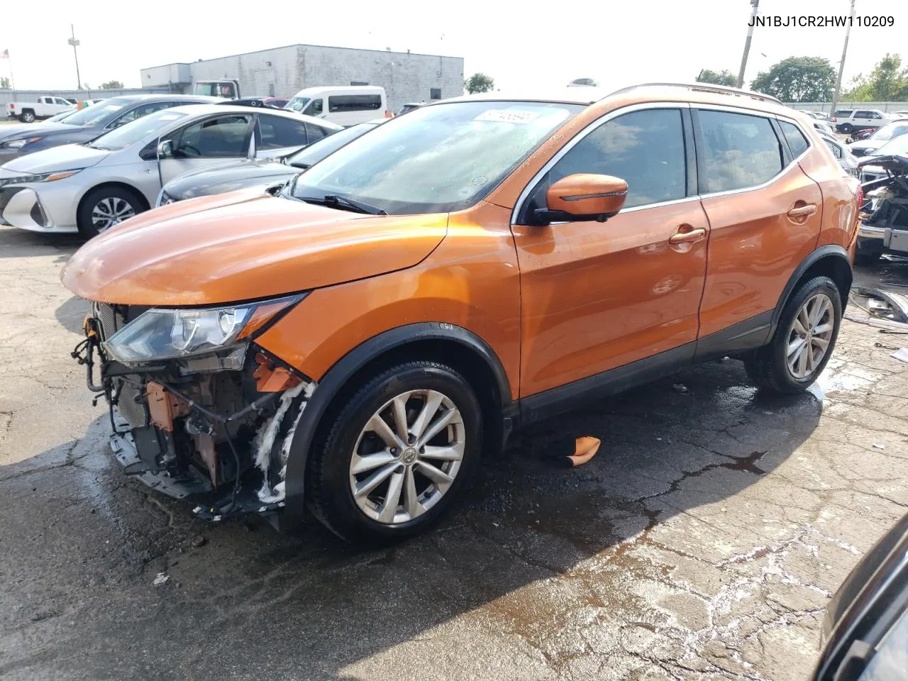 JN1BJ1CR2HW110209 2017 Nissan Rogue Sport S