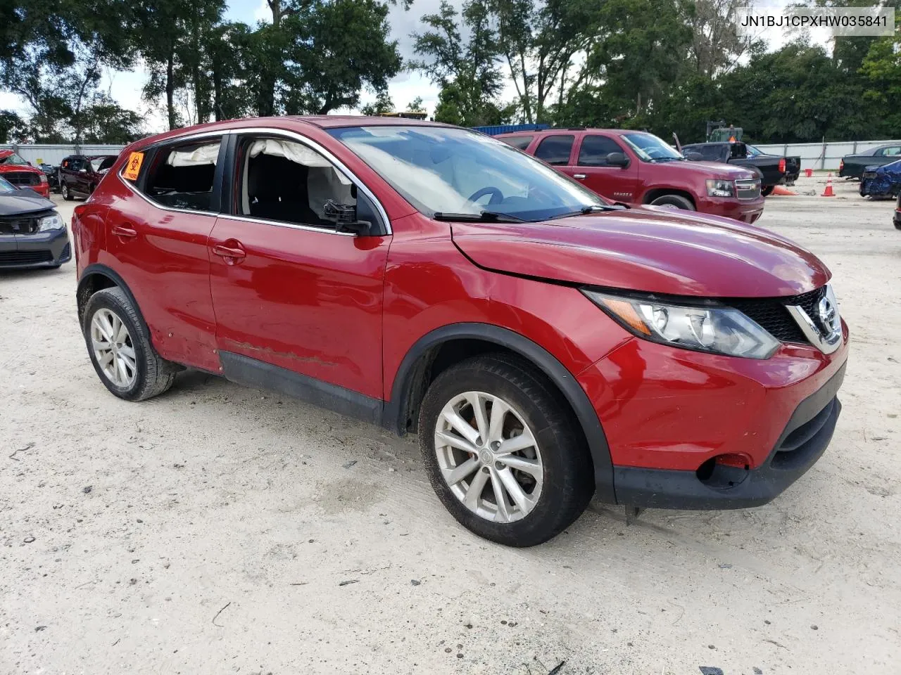 2017 Nissan Rogue Sport S VIN: JN1BJ1CPXHW035841 Lot: 67183234