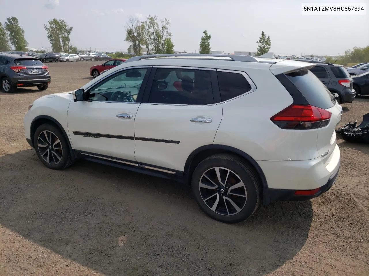 2017 Nissan Rogue Sv VIN: 5N1AT2MV8HC857394 Lot: 67236074