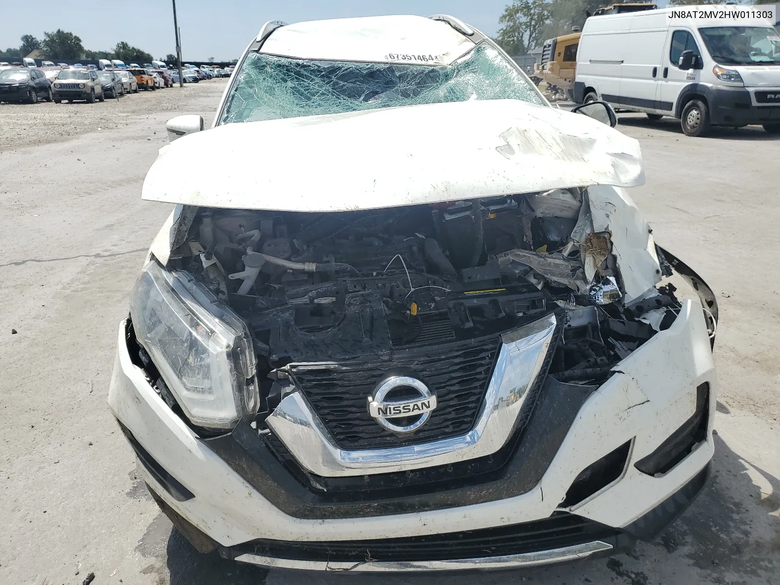 JN8AT2MV2HW011303 2017 Nissan Rogue S