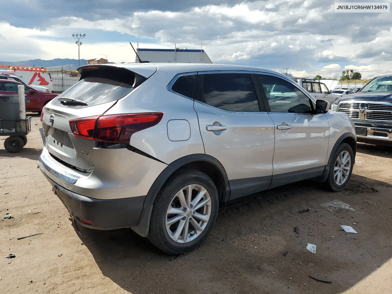 2017 Nissan Rogue Sport S VIN: JN1BJ1CR6HW134979 Lot: 67355784