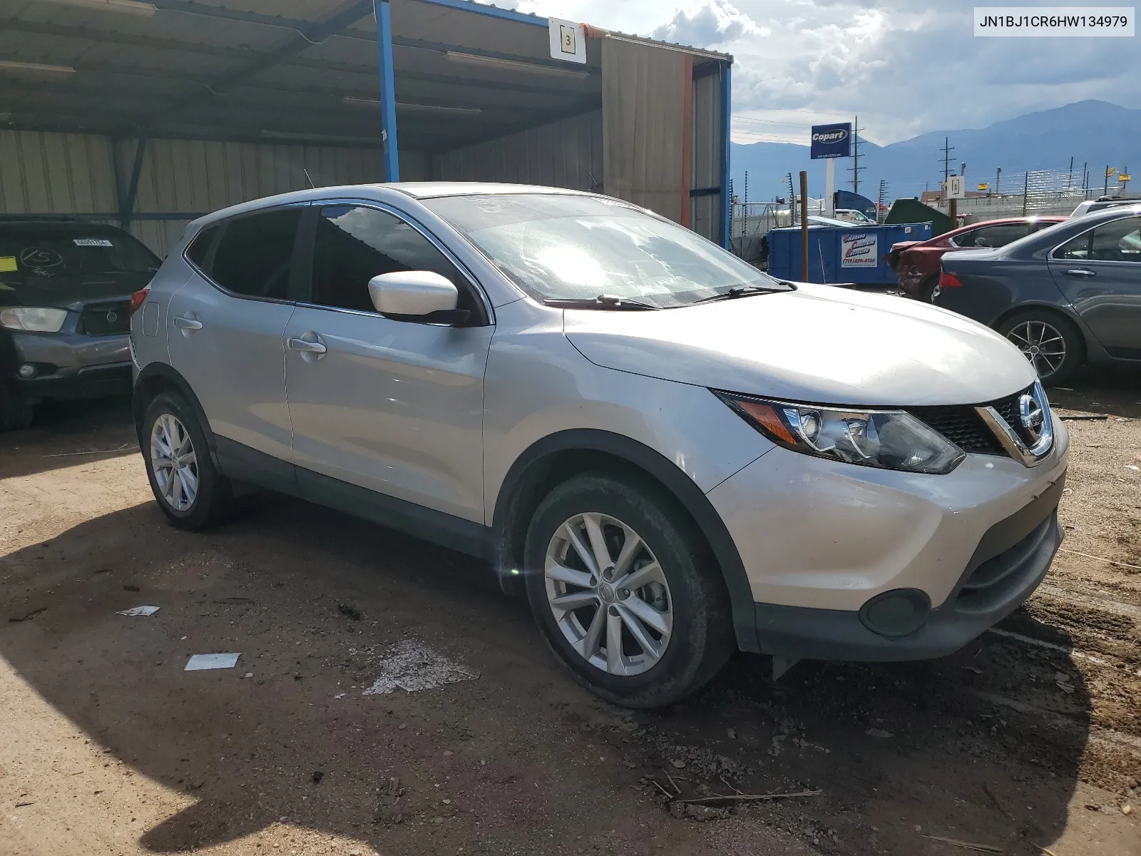 2017 Nissan Rogue Sport S VIN: JN1BJ1CR6HW134979 Lot: 67355784