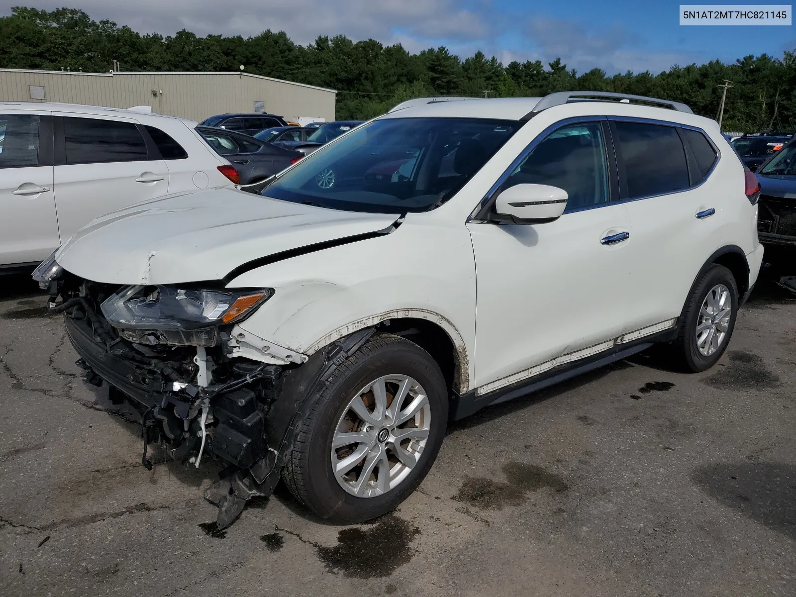 2017 Nissan Rogue S VIN: 5N1AT2MT7HC821145 Lot: 67381404