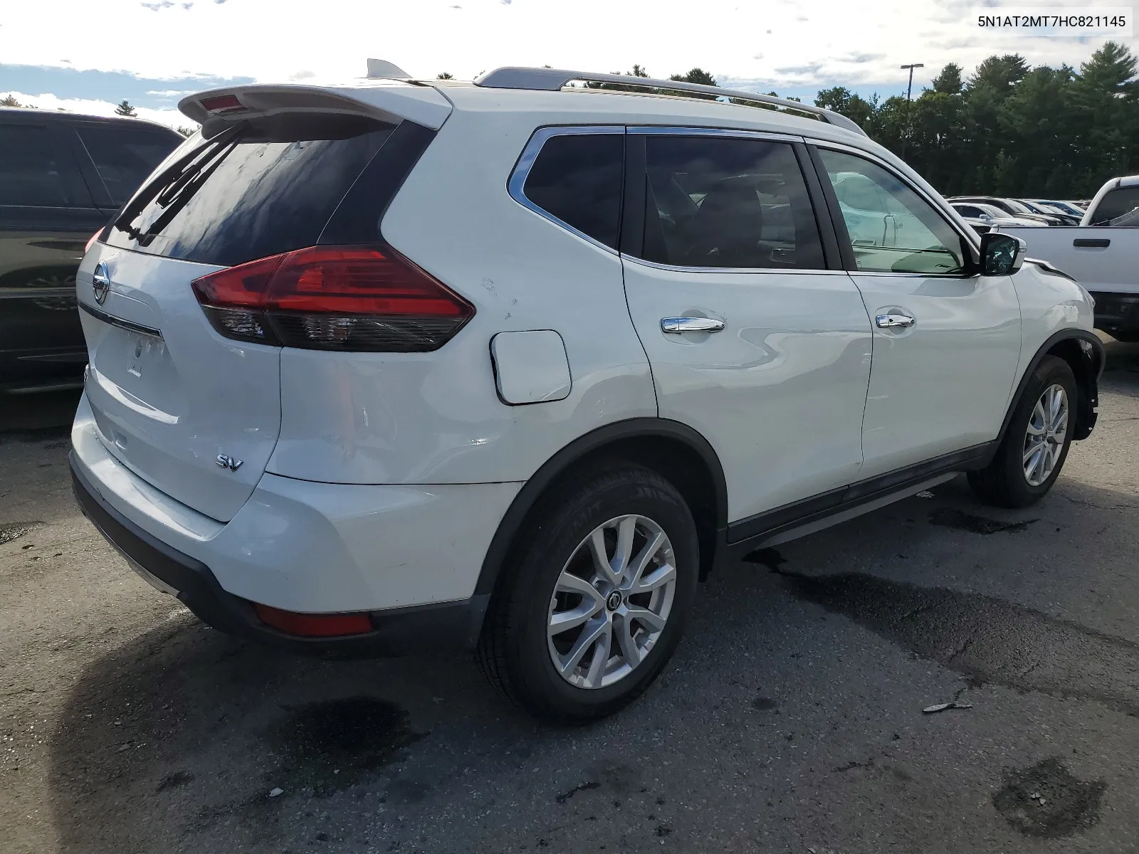 2017 Nissan Rogue S VIN: 5N1AT2MT7HC821145 Lot: 67381404