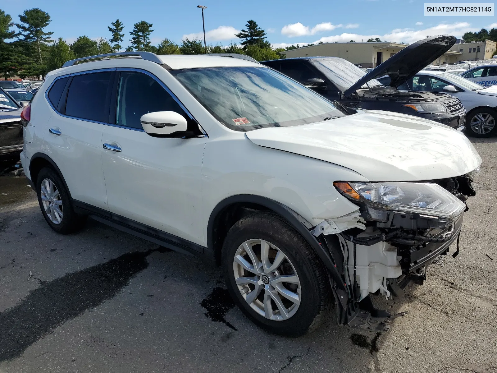 2017 Nissan Rogue S VIN: 5N1AT2MT7HC821145 Lot: 67381404