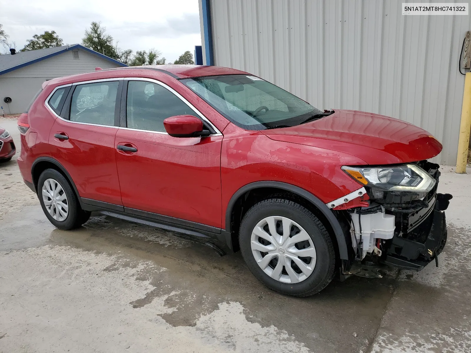 2017 Nissan Rogue S VIN: 5N1AT2MT8HC741322 Lot: 67467294