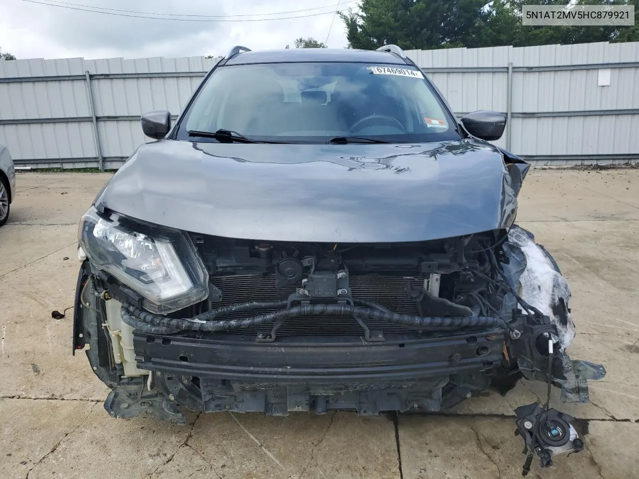 5N1AT2MV5HC879921 2017 Nissan Rogue Sv