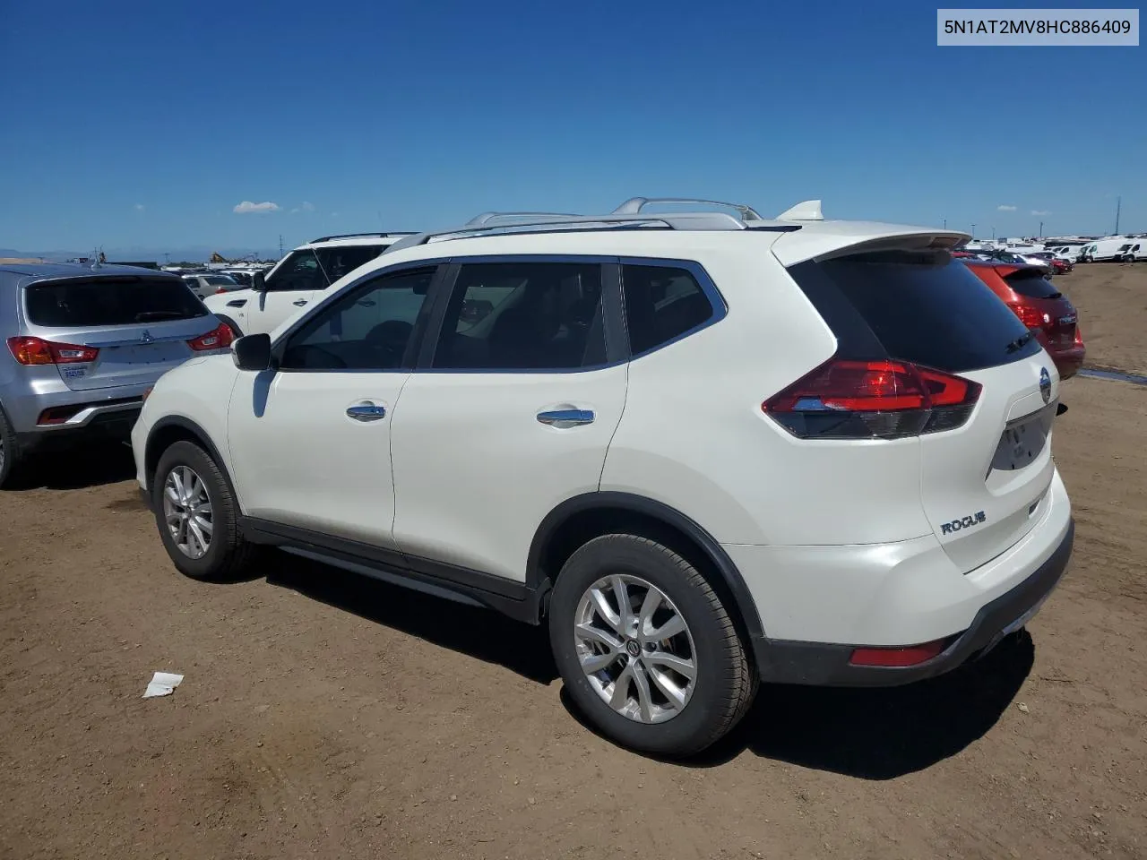 5N1AT2MV8HC886409 2017 Nissan Rogue Sv