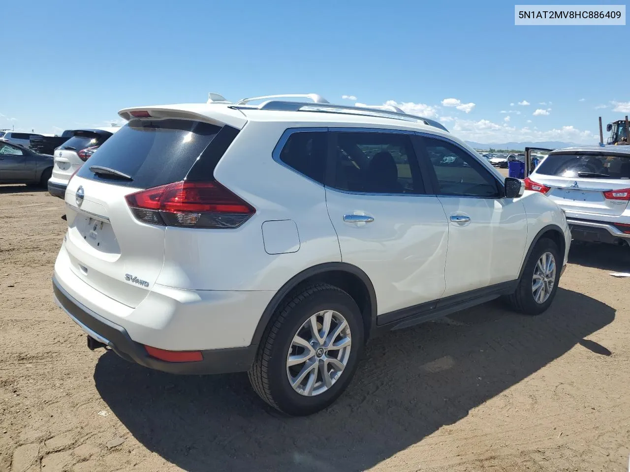 2017 Nissan Rogue Sv VIN: 5N1AT2MV8HC886409 Lot: 67476524