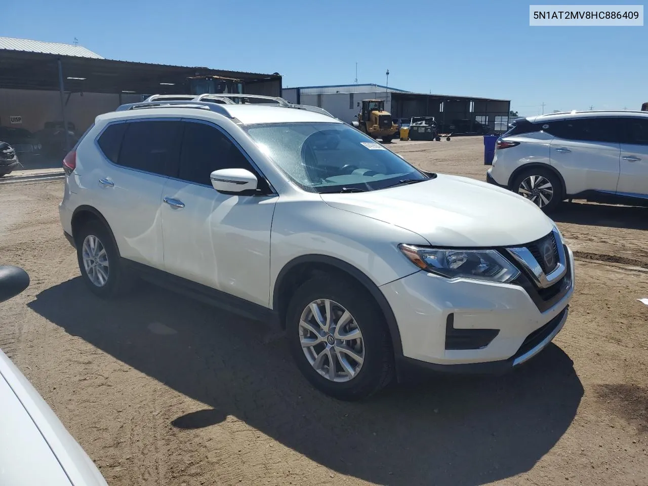 2017 Nissan Rogue Sv VIN: 5N1AT2MV8HC886409 Lot: 67476524