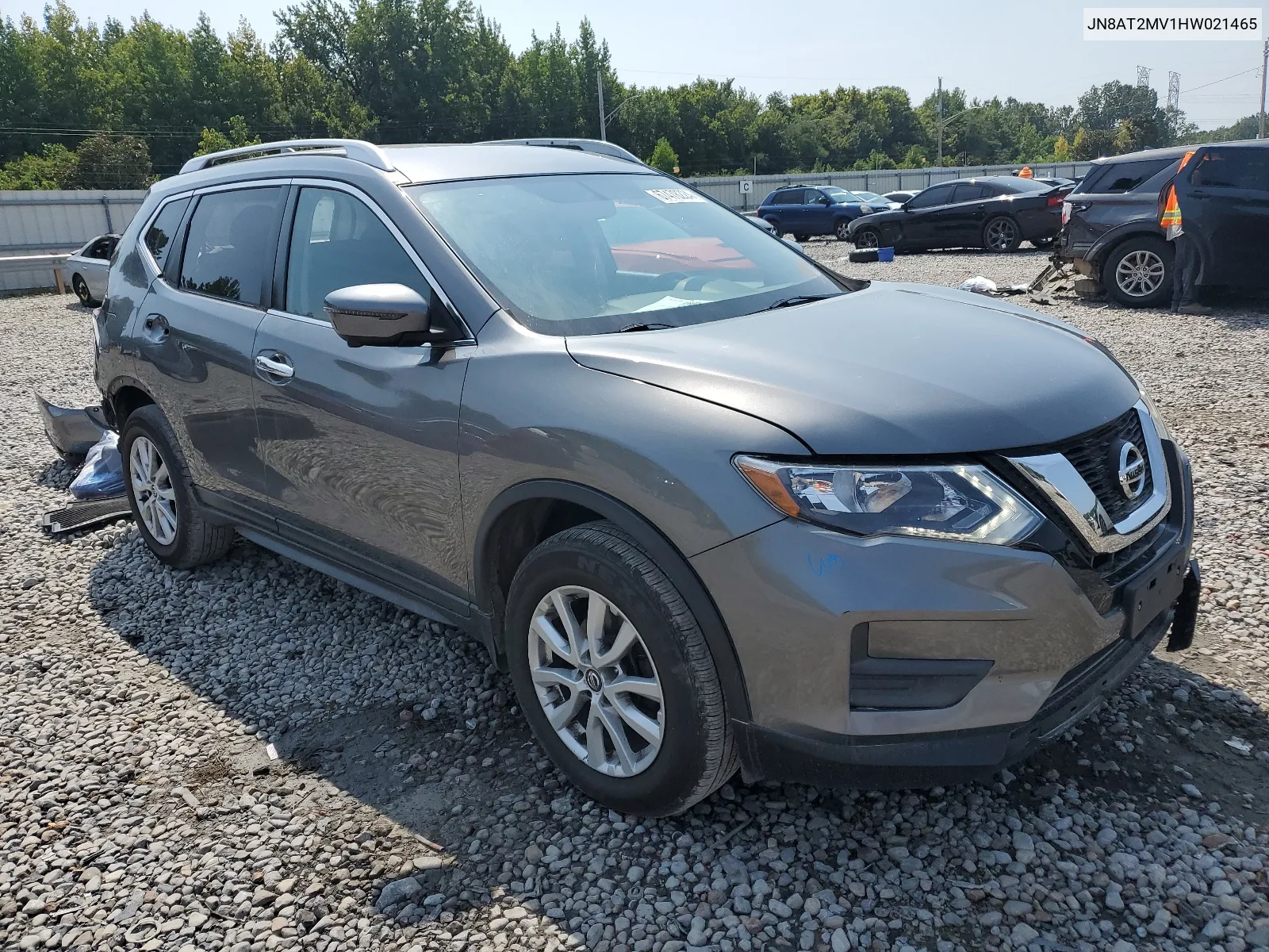 2017 Nissan Rogue S VIN: JN8AT2MV1HW021465 Lot: 67478224