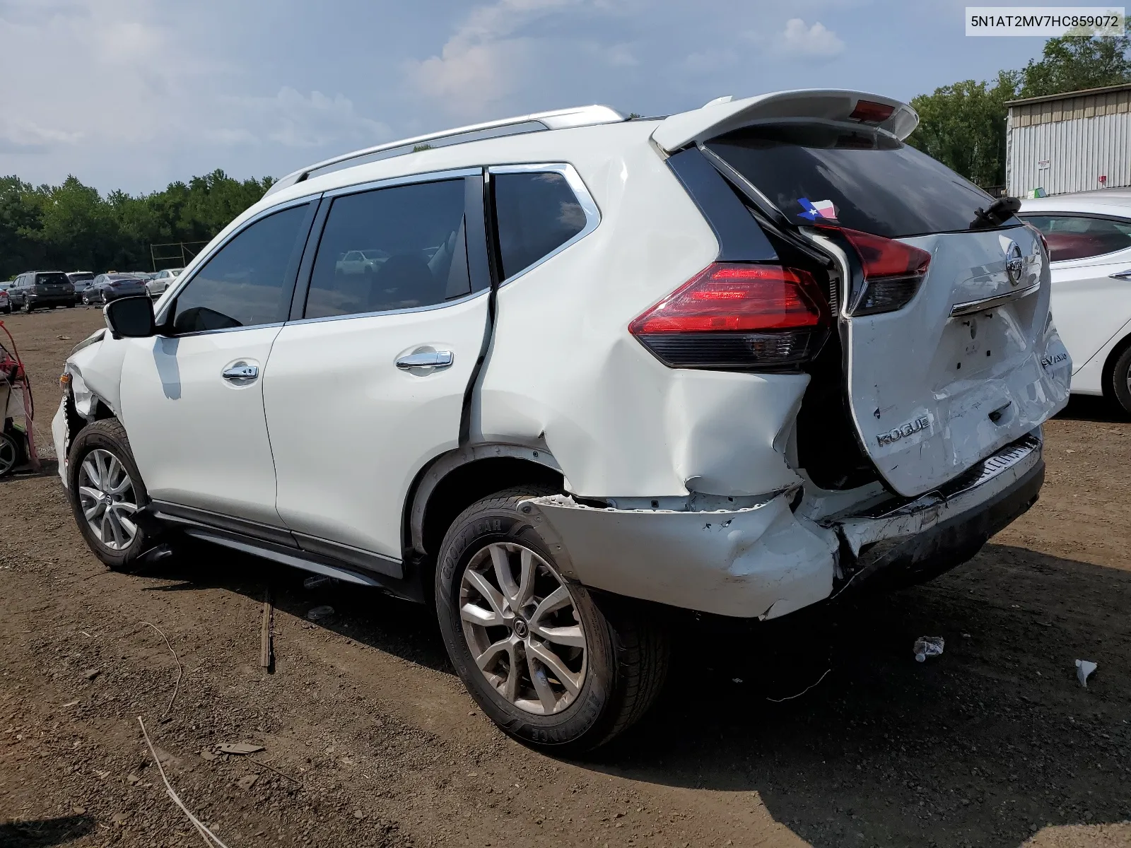 2017 Nissan Rogue Sv VIN: 5N1AT2MV7HC859072 Lot: 67510974