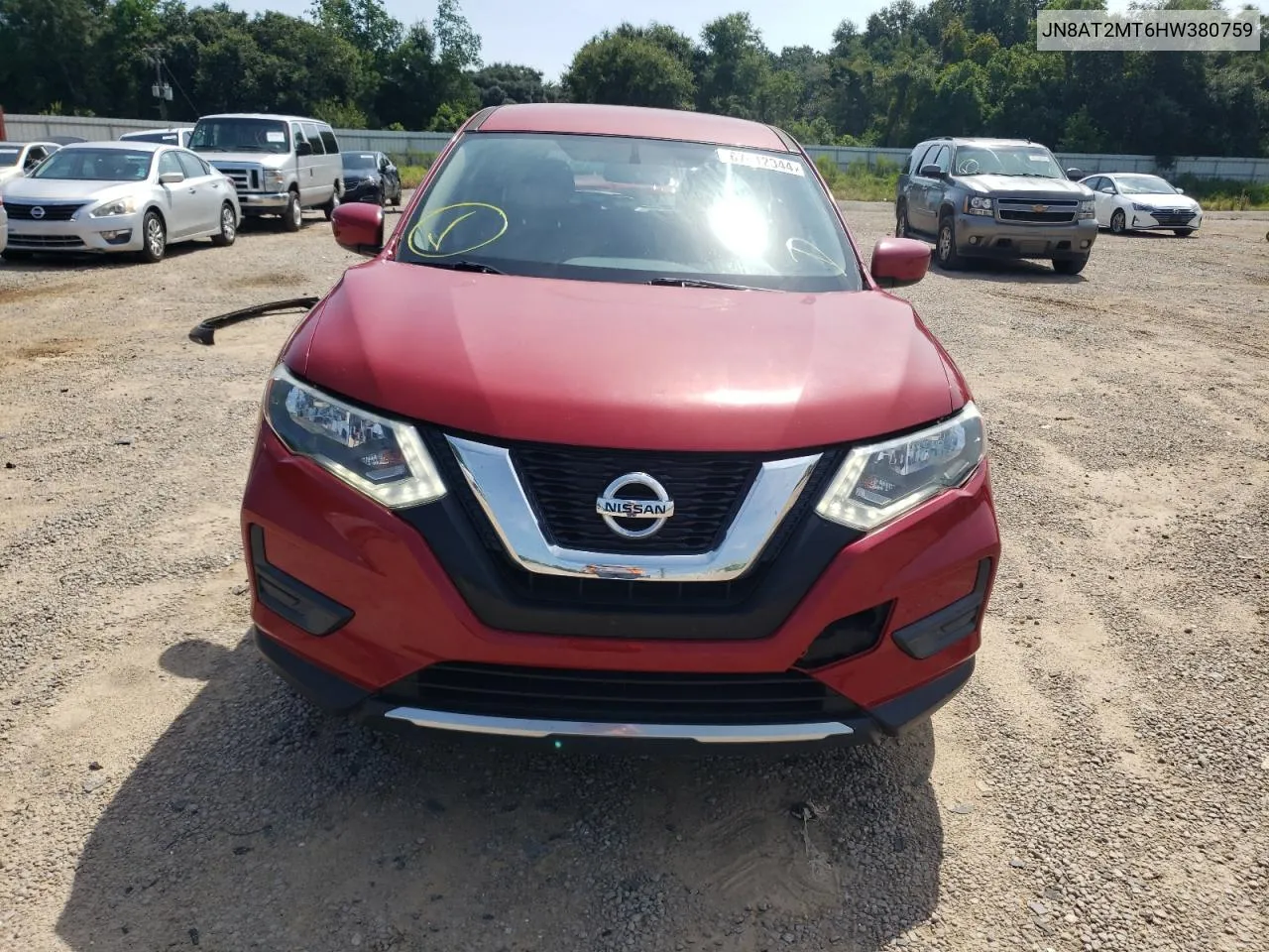 JN8AT2MT6HW380759 2017 Nissan Rogue S