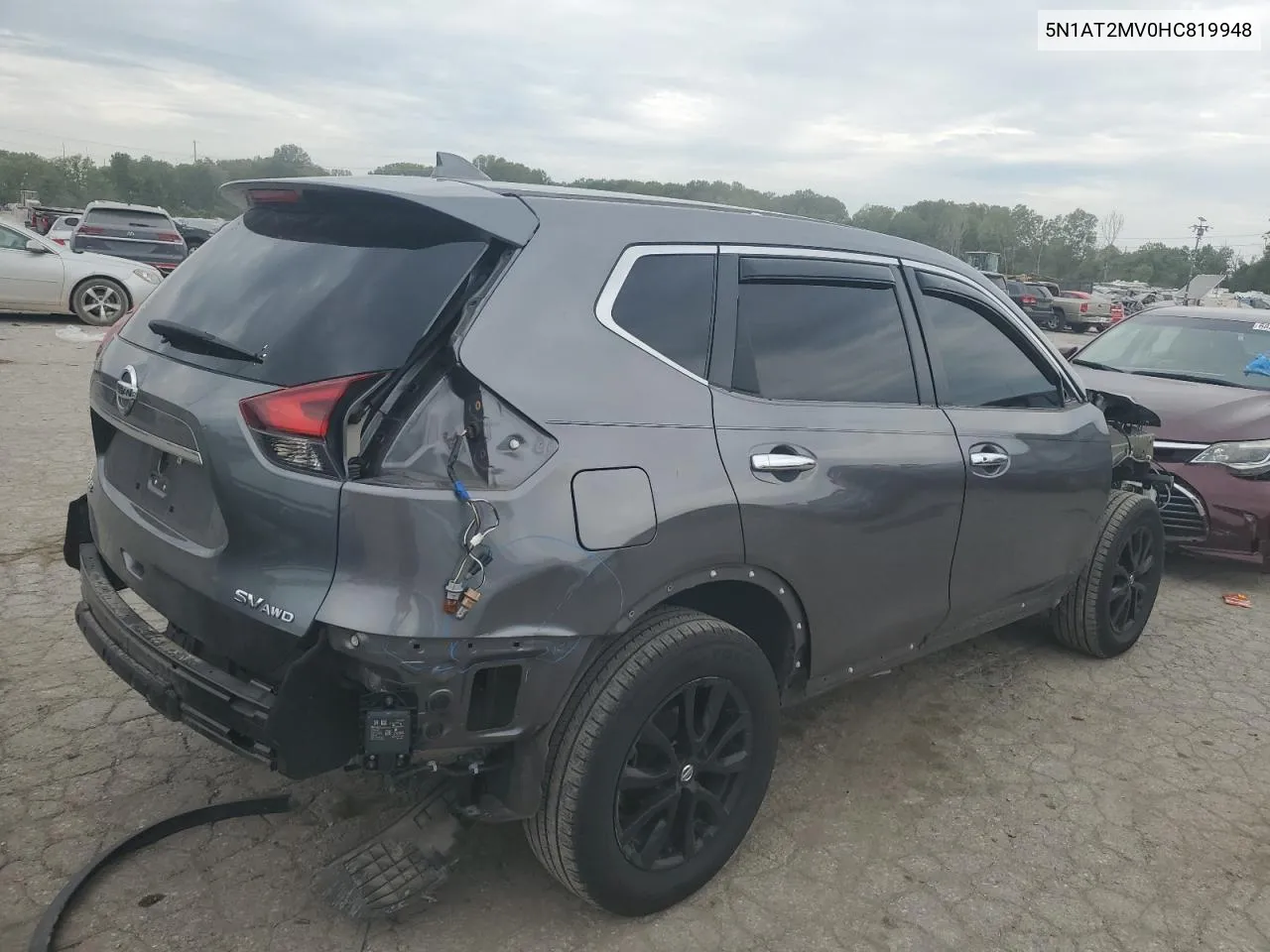 5N1AT2MV0HC819948 2017 Nissan Rogue Sv