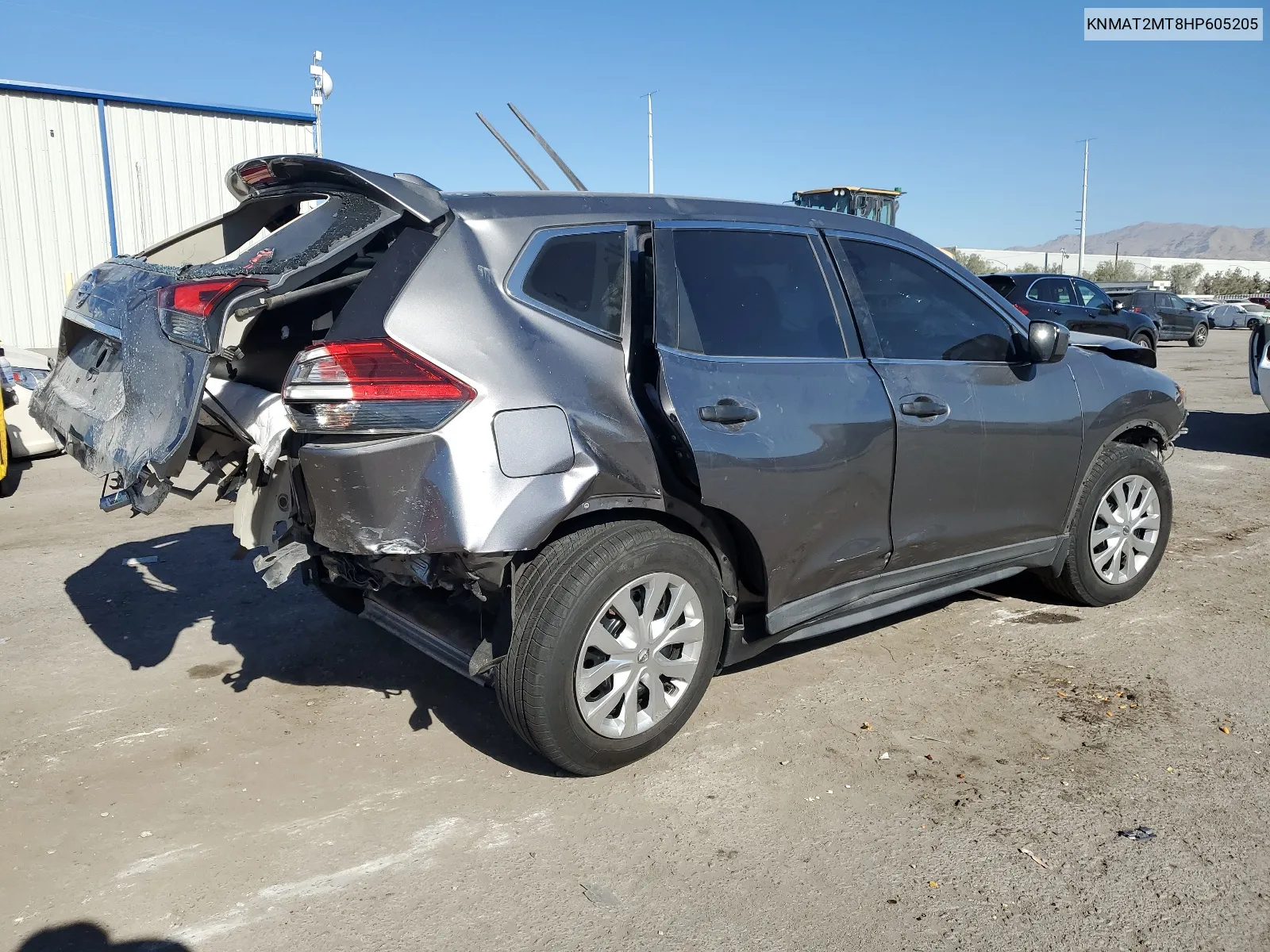 2017 Nissan Rogue S VIN: KNMAT2MT8HP605205 Lot: 67754504