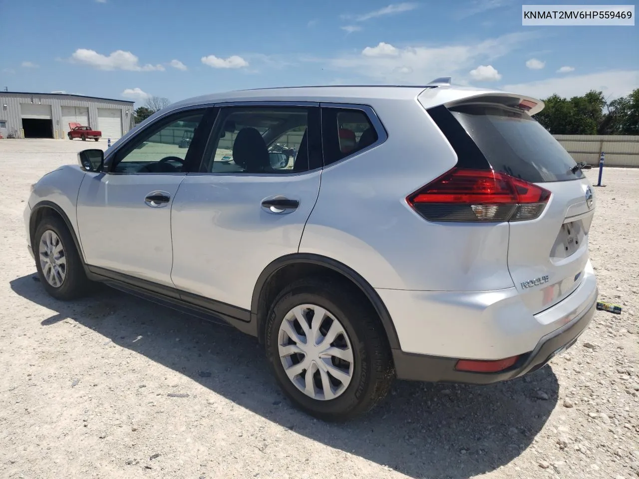 2017 Nissan Rogue S VIN: KNMAT2MV6HP559469 Lot: 67802824