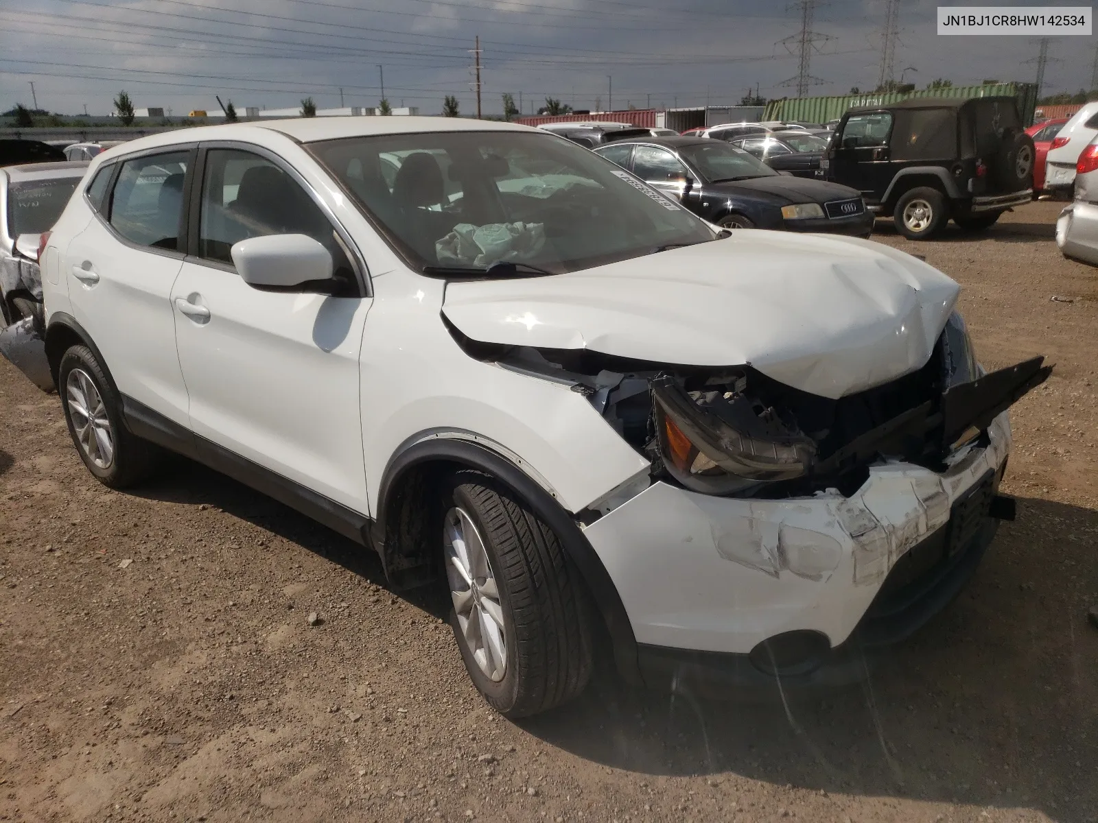 2017 Nissan Rogue Sport S VIN: JN1BJ1CR8HW142534 Lot: 67838594