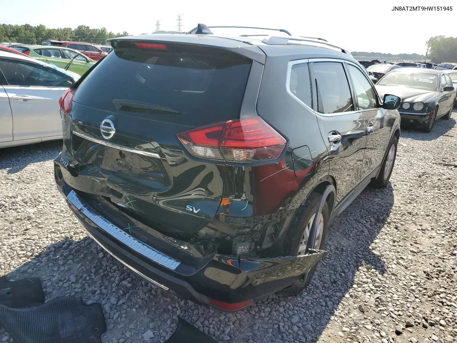 2017 Nissan Rogue S VIN: JN8AT2MT9HW151945 Lot: 67911254