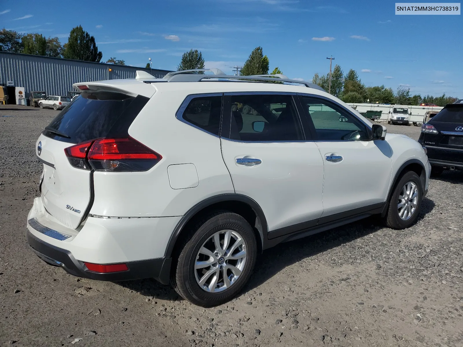 2017 Nissan Rogue S VIN: 5N1AT2MM3HC738319 Lot: 67928184