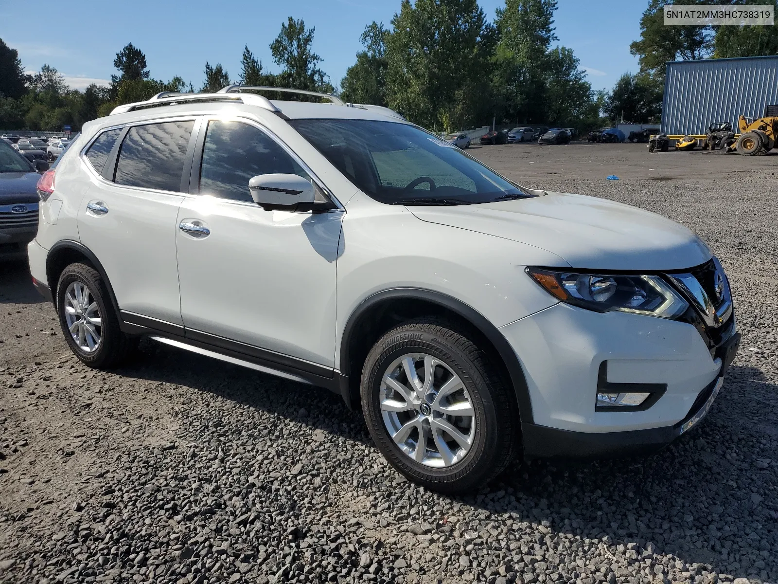 2017 Nissan Rogue S VIN: 5N1AT2MM3HC738319 Lot: 67928184