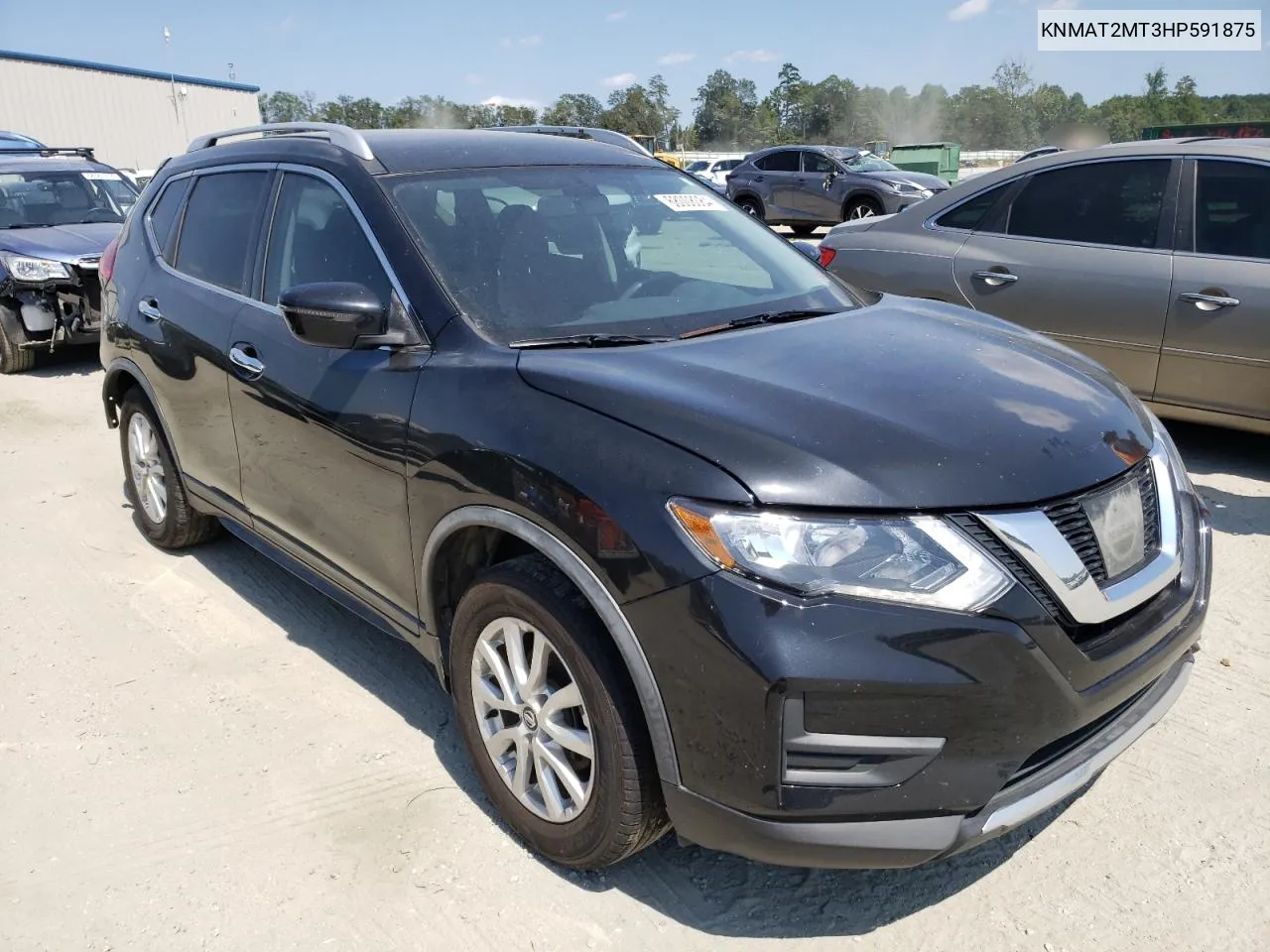 2017 Nissan Rogue S VIN: KNMAT2MT3HP591875 Lot: 68008084