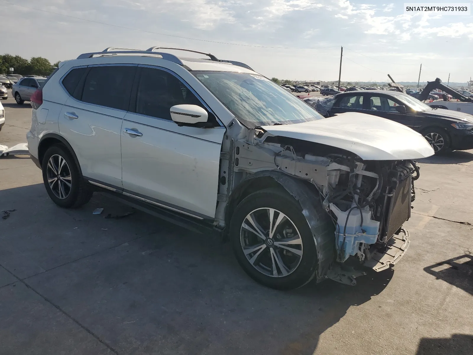 2017 Nissan Rogue S VIN: 5N1AT2MT9HC731933 Lot: 68048374