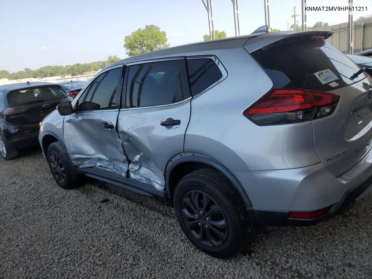 2017 Nissan Rogue S VIN: KNMAT2MV9HP611211 Lot: 68110414