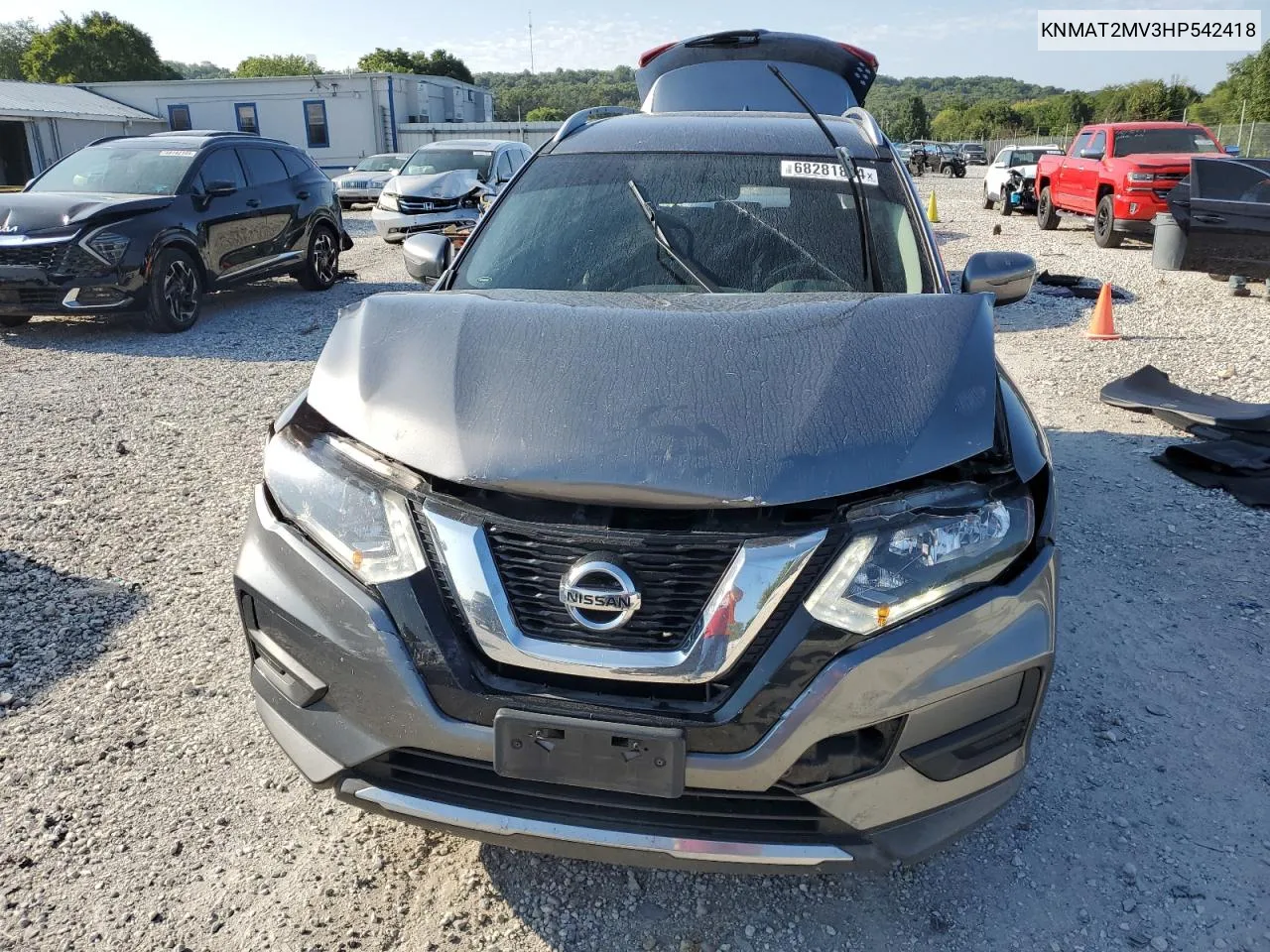 KNMAT2MV3HP542418 2017 Nissan Rogue S