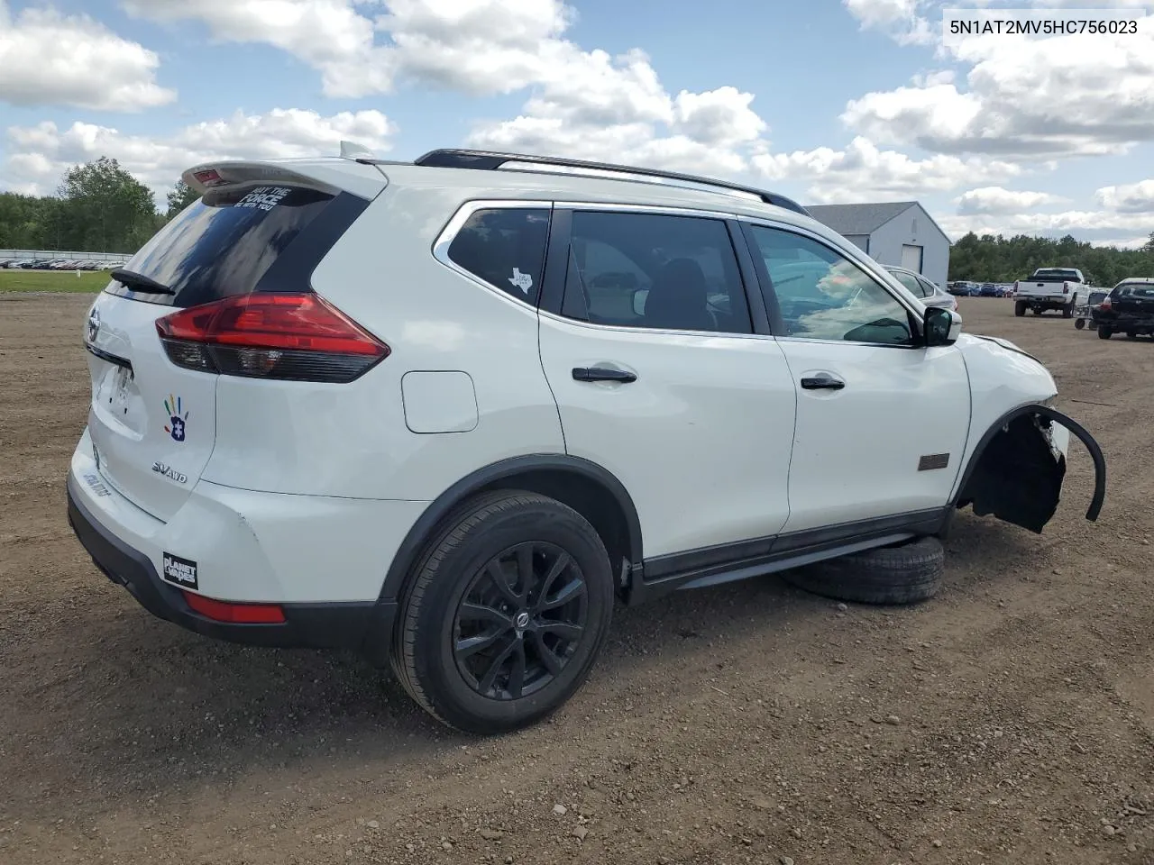 2017 Nissan Rogue Sv VIN: 5N1AT2MV5HC756023 Lot: 68288204