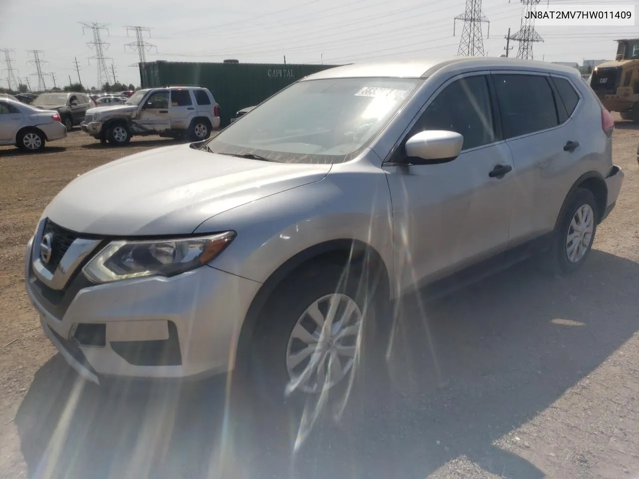 JN8AT2MV7HW011409 2017 Nissan Rogue S