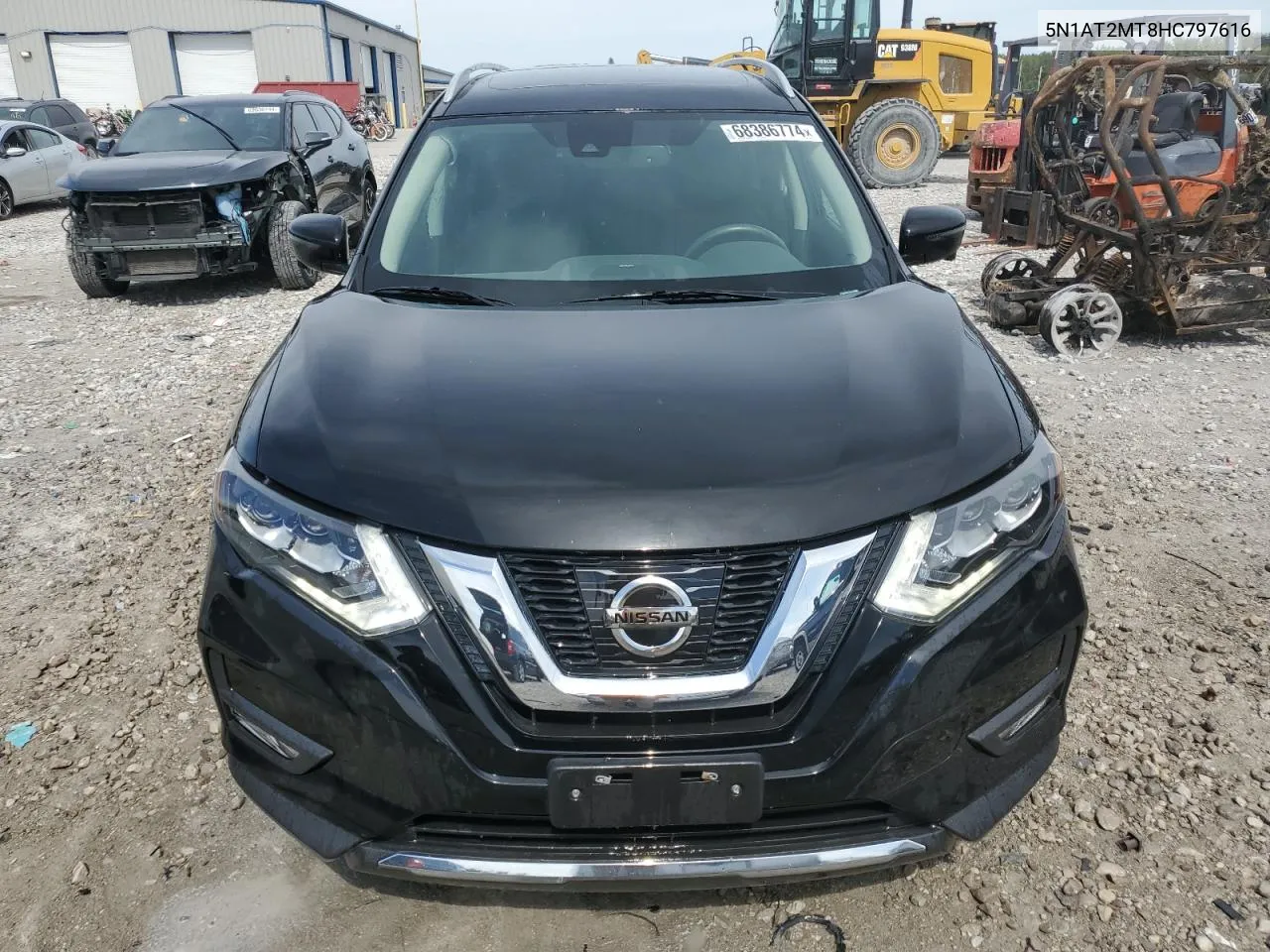 5N1AT2MT8HC797616 2017 Nissan Rogue S