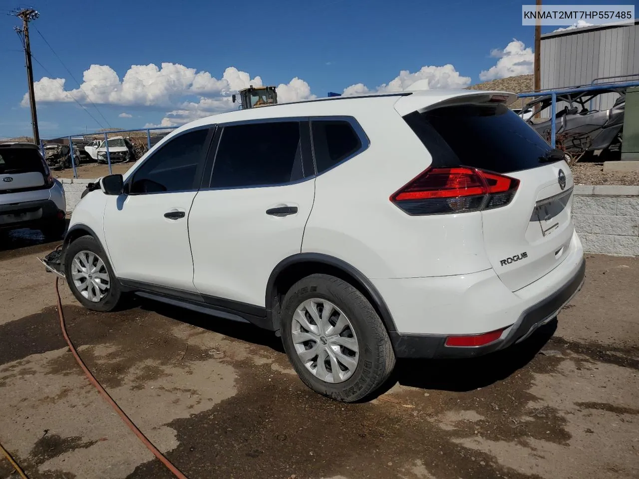 2017 Nissan Rogue S VIN: KNMAT2MT7HP557485 Lot: 68386814