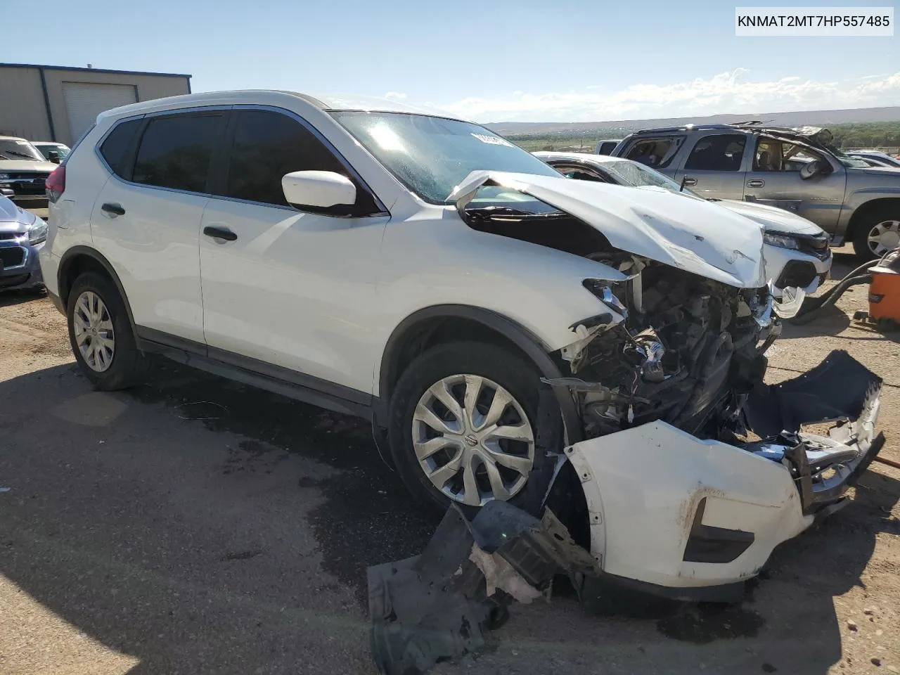 KNMAT2MT7HP557485 2017 Nissan Rogue S