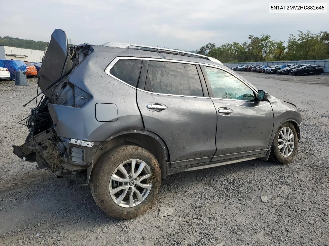 5N1AT2MV2HC882646 2017 Nissan Rogue Sv