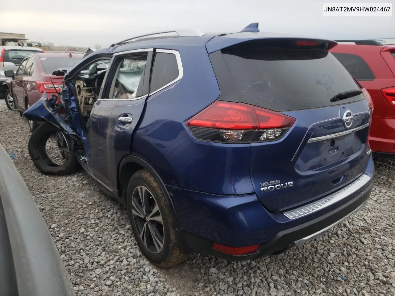 2017 Nissan Rogue S VIN: JN8AT2MV9HW024467 Lot: 68471561