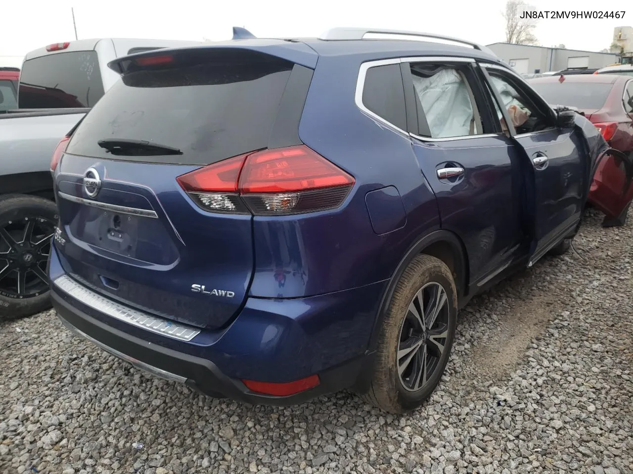 2017 Nissan Rogue S VIN: JN8AT2MV9HW024467 Lot: 68471561