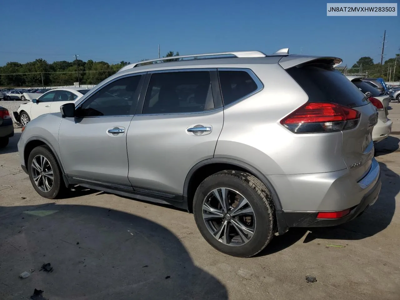 2017 Nissan Rogue S VIN: JN8AT2MVXHW283503 Lot: 68490174