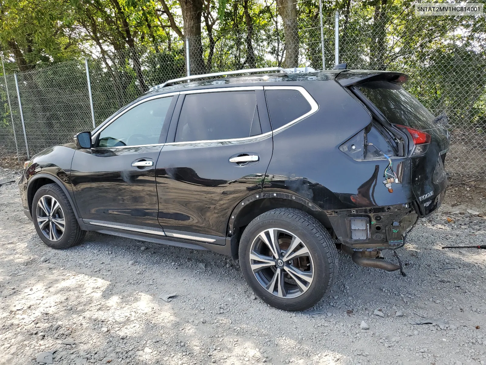 2017 Nissan Rogue Sv VIN: 5N1AT2MV1HC814001 Lot: 68494544