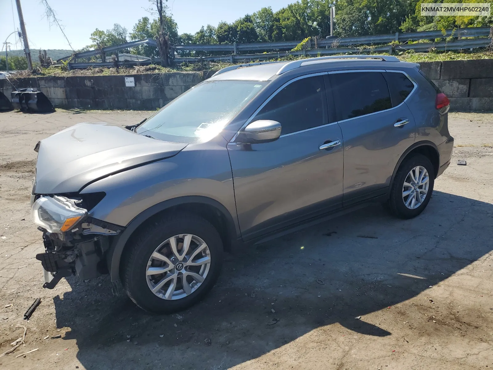 2017 Nissan Rogue S VIN: KNMAT2MV4HP602240 Lot: 68599274