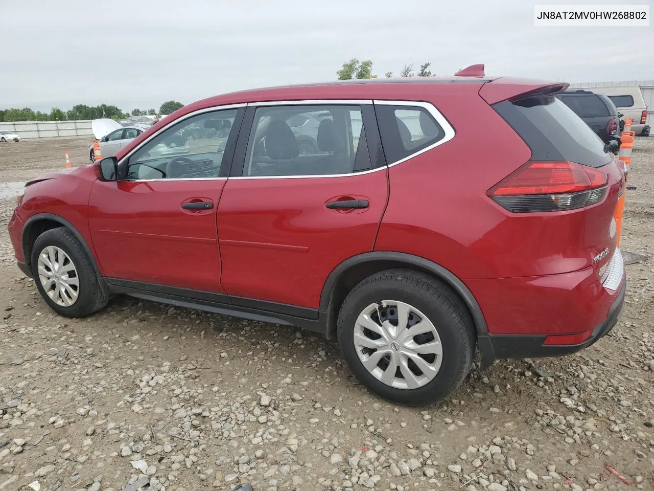 2017 Nissan Rogue S VIN: JN8AT2MV0HW268802 Lot: 68818084