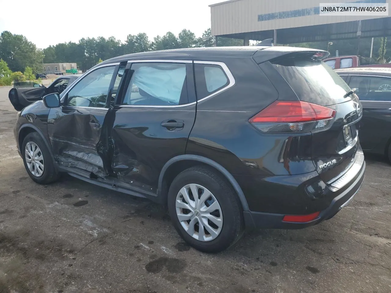 2017 Nissan Rogue S VIN: JN8AT2MT7HW406205 Lot: 68822094