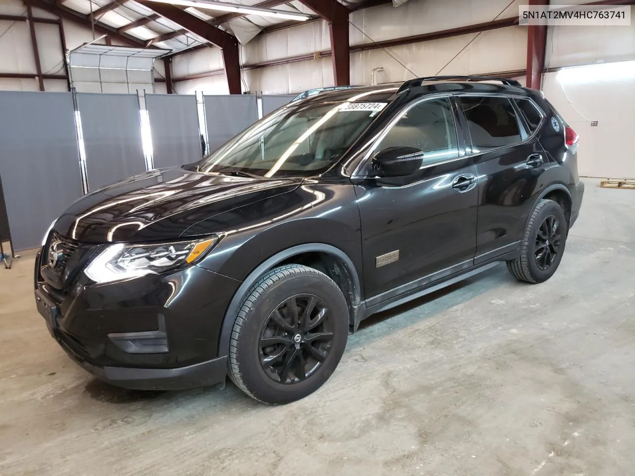 2017 Nissan Rogue Sv VIN: 5N1AT2MV4HC763741 Lot: 68875724