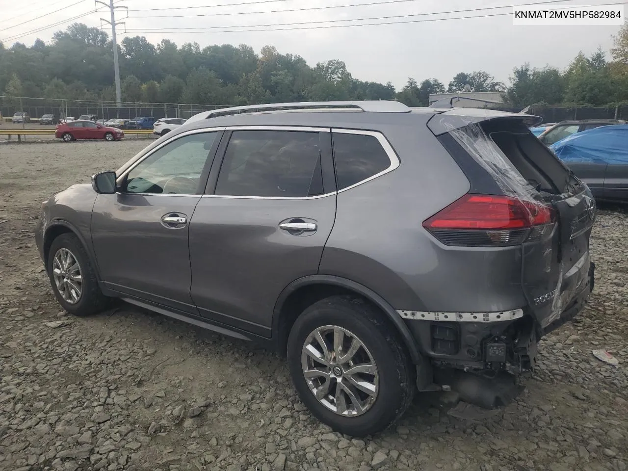 2017 Nissan Rogue S VIN: KNMAT2MV5HP582984 Lot: 68881844